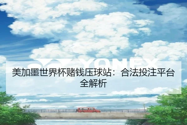 美加墨世界杯赌钱压球站：合法投注平台全解析